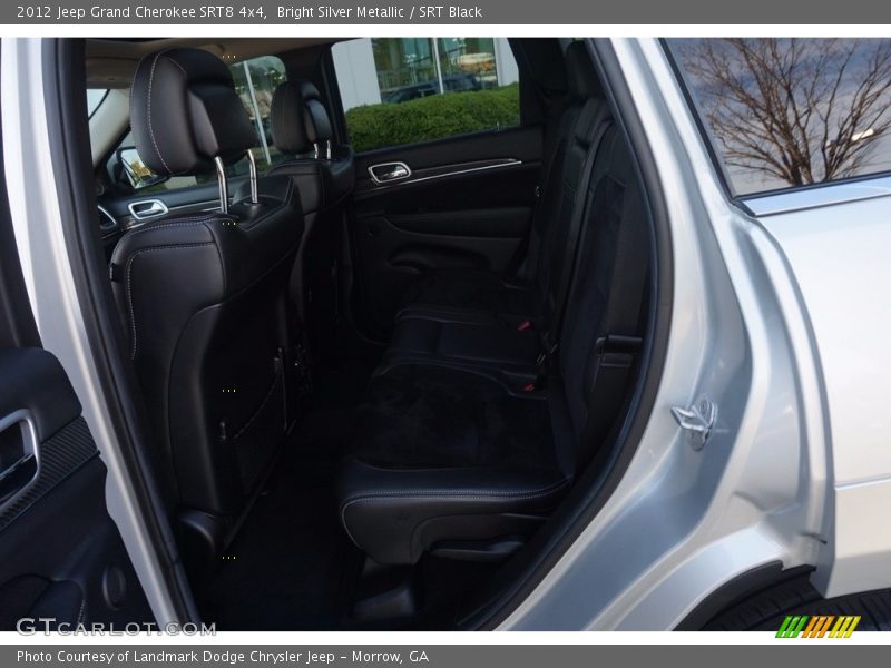 Bright Silver Metallic / SRT Black 2012 Jeep Grand Cherokee SRT8 4x4
