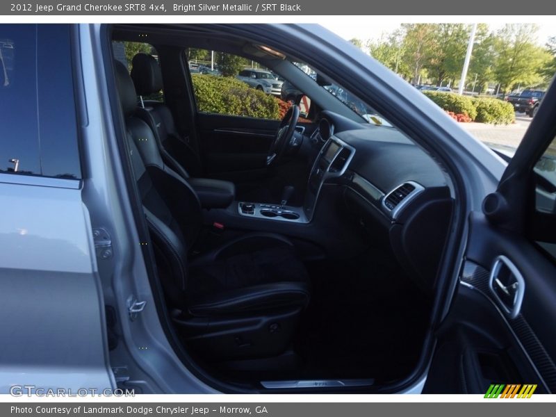 Bright Silver Metallic / SRT Black 2012 Jeep Grand Cherokee SRT8 4x4