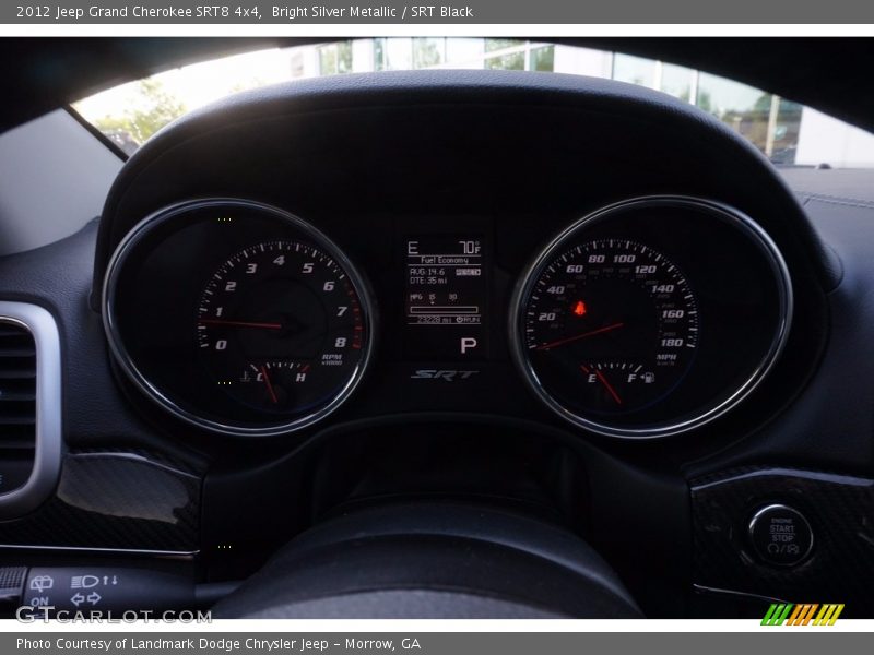  2012 Grand Cherokee SRT8 4x4 SRT8 4x4 Gauges