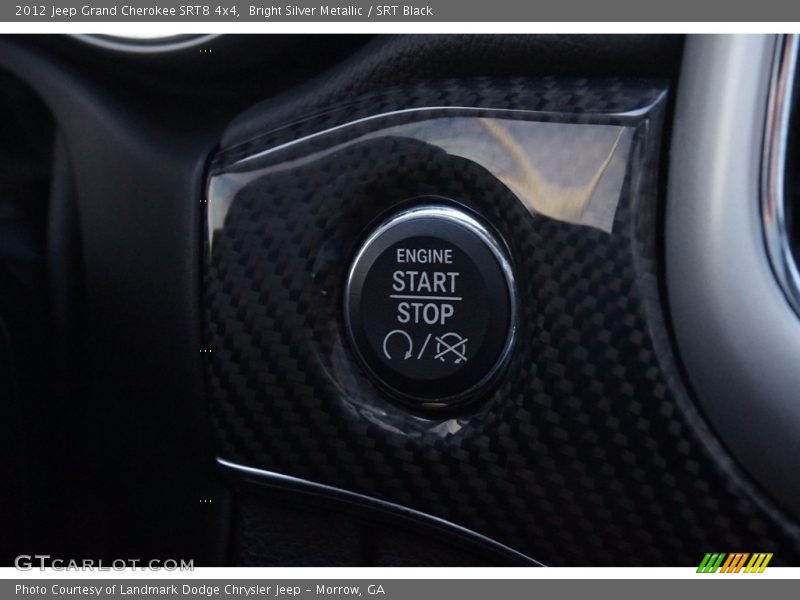 Bright Silver Metallic / SRT Black 2012 Jeep Grand Cherokee SRT8 4x4