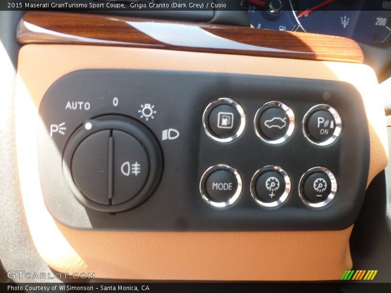 Controls of 2015 GranTurismo Sport Coupe