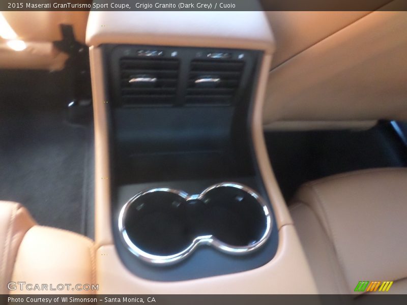 Grigio Granito (Dark Grey) / Cuoio 2015 Maserati GranTurismo Sport Coupe