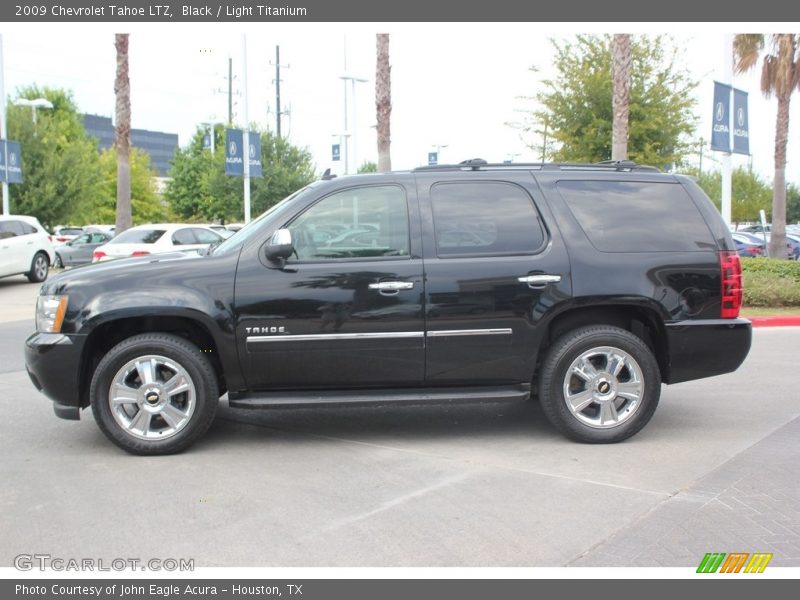 Black / Light Titanium 2009 Chevrolet Tahoe LTZ