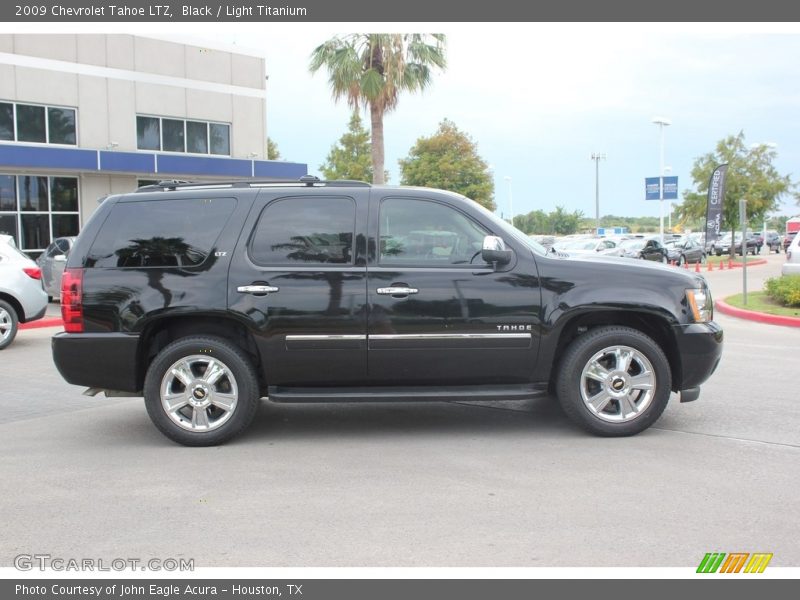 Black / Light Titanium 2009 Chevrolet Tahoe LTZ