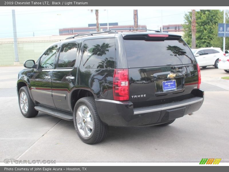 Black / Light Titanium 2009 Chevrolet Tahoe LTZ