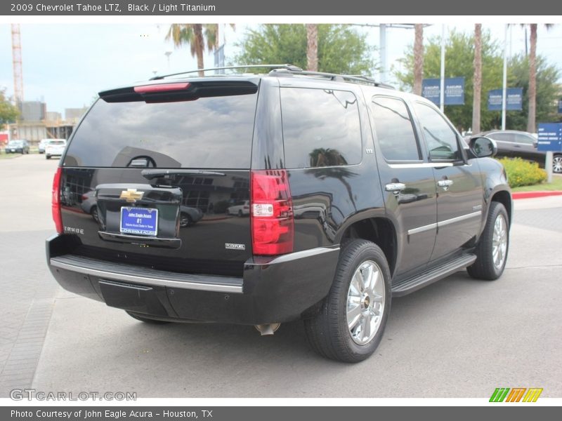 Black / Light Titanium 2009 Chevrolet Tahoe LTZ