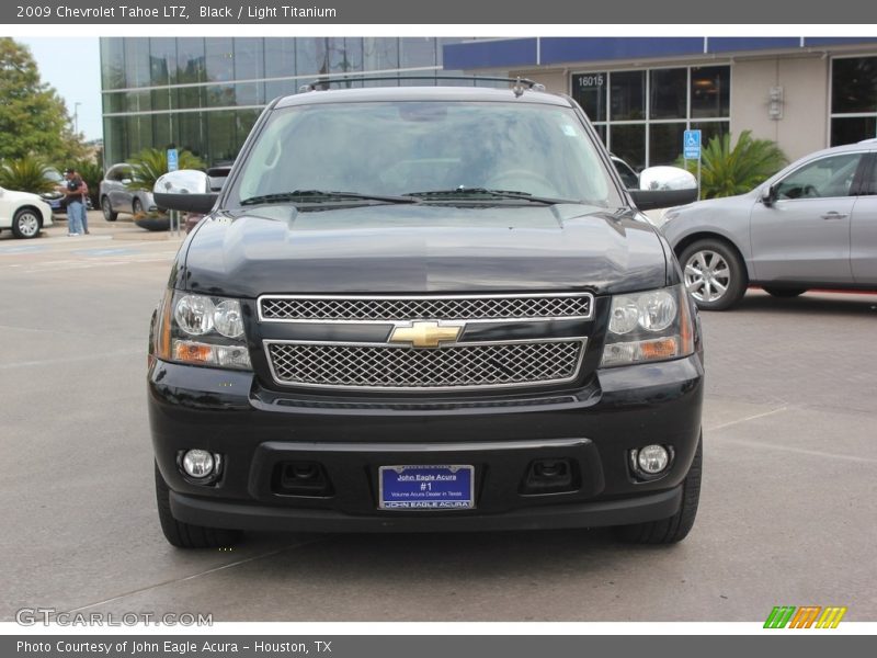 Black / Light Titanium 2009 Chevrolet Tahoe LTZ