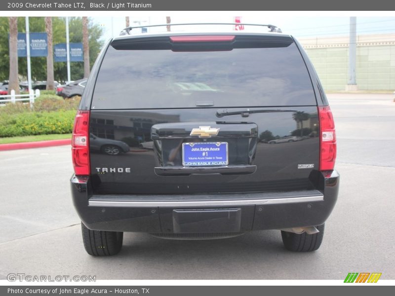 Black / Light Titanium 2009 Chevrolet Tahoe LTZ