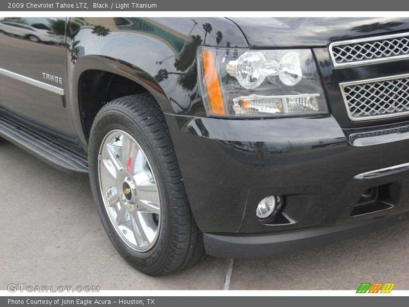 Black / Light Titanium 2009 Chevrolet Tahoe LTZ