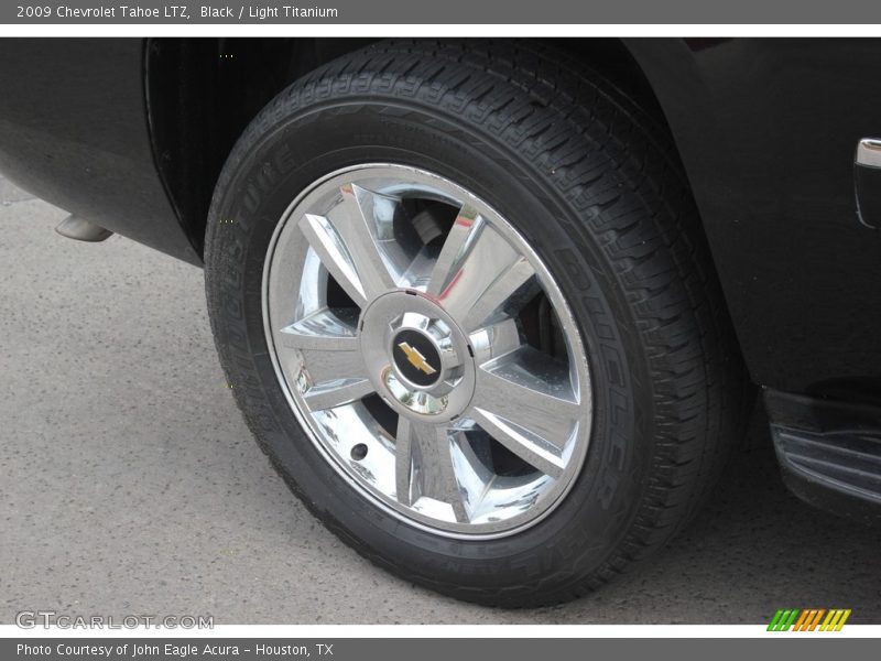 Black / Light Titanium 2009 Chevrolet Tahoe LTZ