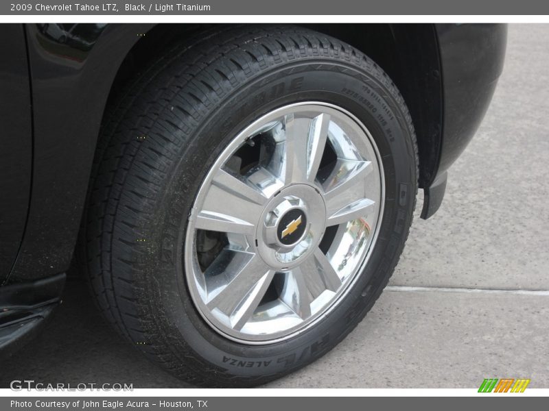 Black / Light Titanium 2009 Chevrolet Tahoe LTZ