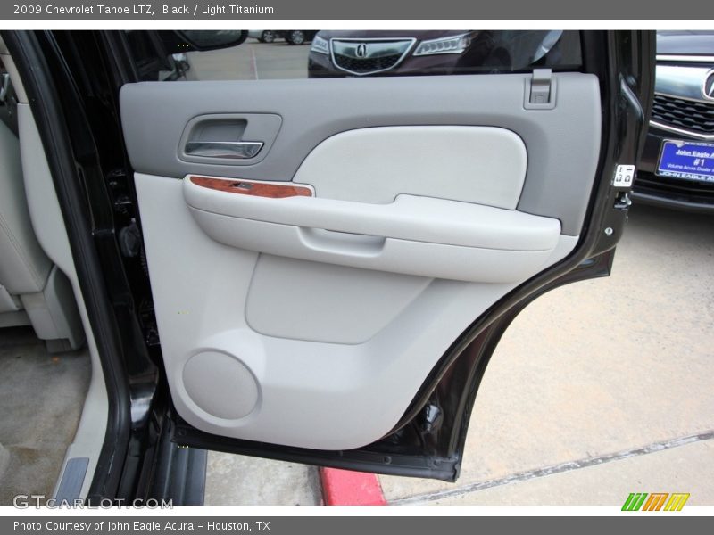Black / Light Titanium 2009 Chevrolet Tahoe LTZ