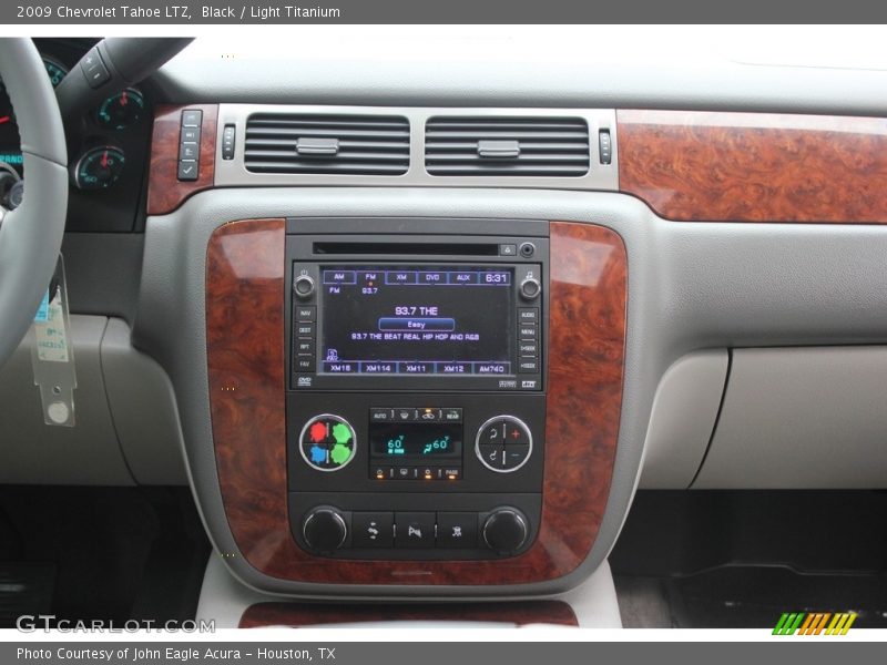 Black / Light Titanium 2009 Chevrolet Tahoe LTZ