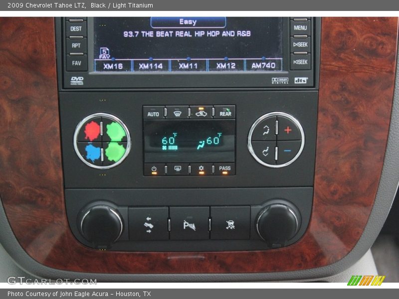 Black / Light Titanium 2009 Chevrolet Tahoe LTZ