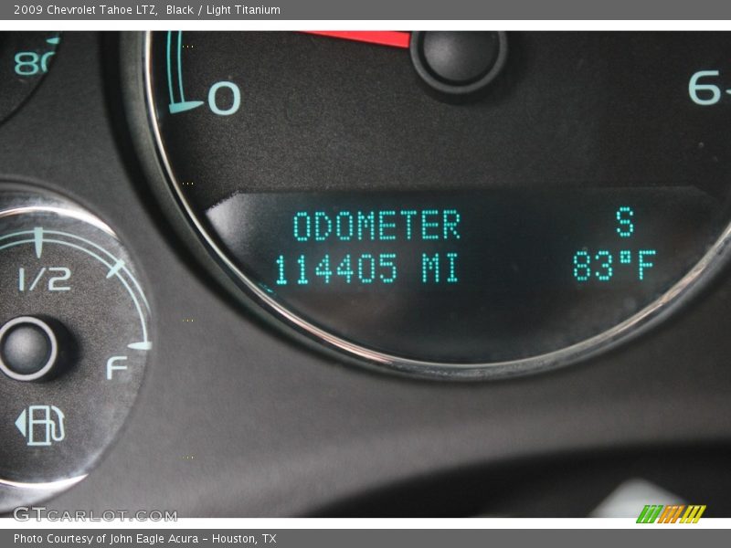 Black / Light Titanium 2009 Chevrolet Tahoe LTZ