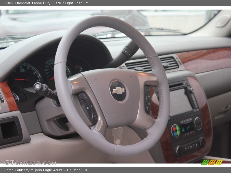 Black / Light Titanium 2009 Chevrolet Tahoe LTZ