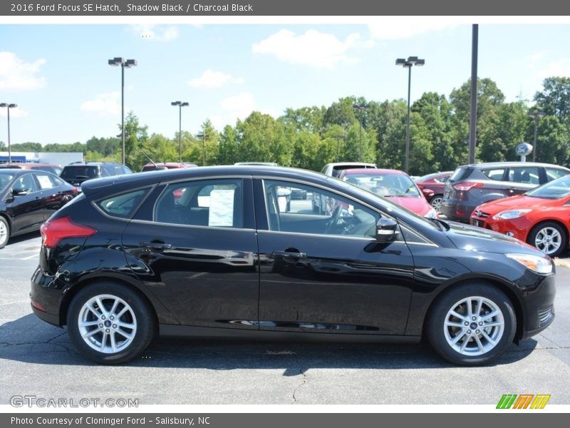 Shadow Black / Charcoal Black 2016 Ford Focus SE Hatch