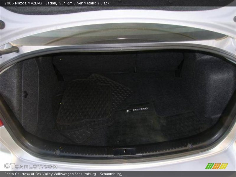 Sunlight Silver Metallic / Black 2006 Mazda MAZDA3 i Sedan