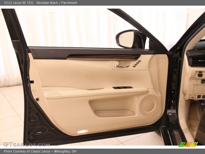 Obsidian Black / Parchment 2013 Lexus ES 350