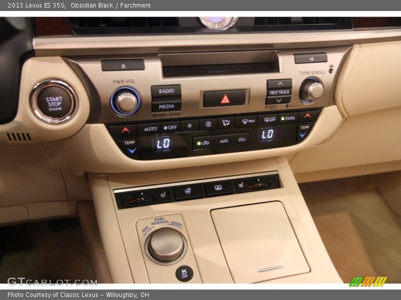 Obsidian Black / Parchment 2013 Lexus ES 350