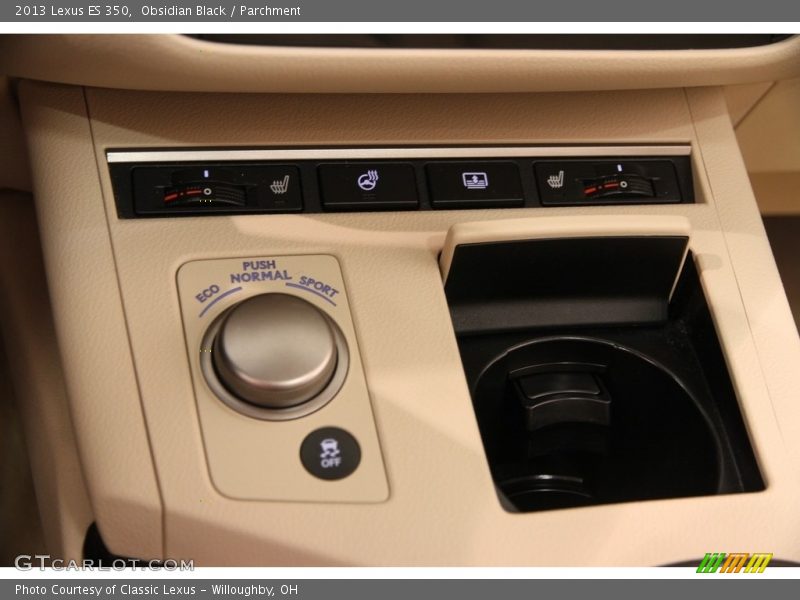 Obsidian Black / Parchment 2013 Lexus ES 350