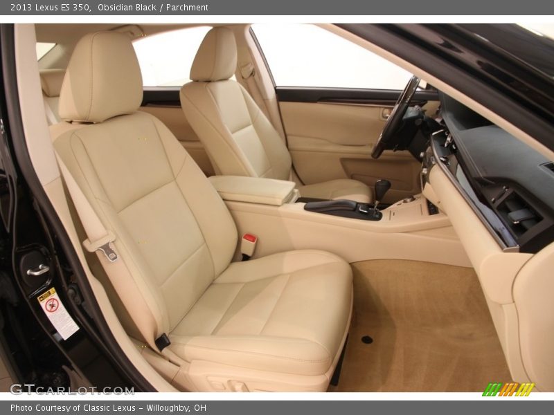 Obsidian Black / Parchment 2013 Lexus ES 350