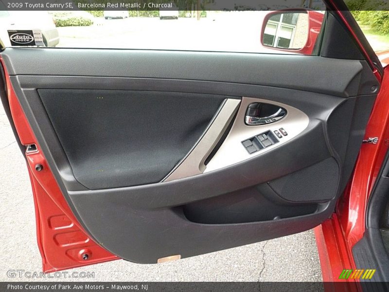 Barcelona Red Metallic / Charcoal 2009 Toyota Camry SE