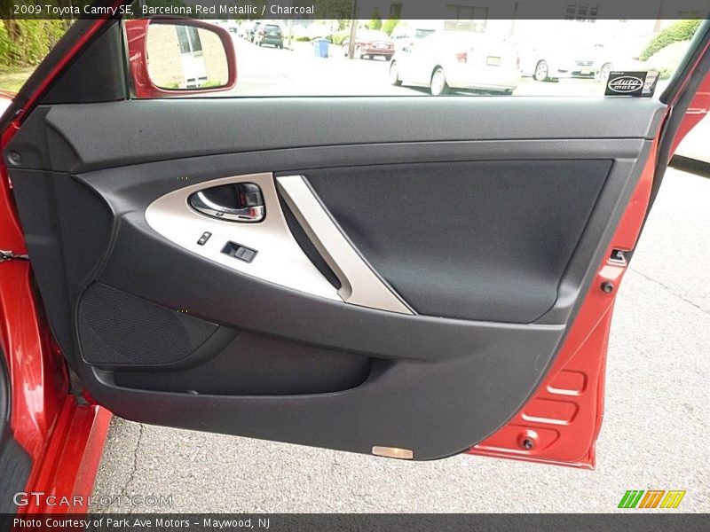 Barcelona Red Metallic / Charcoal 2009 Toyota Camry SE