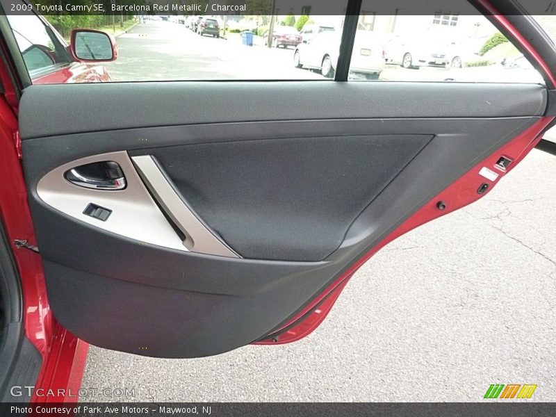 Barcelona Red Metallic / Charcoal 2009 Toyota Camry SE