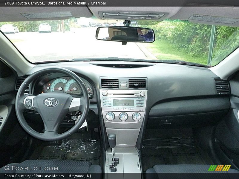 Barcelona Red Metallic / Charcoal 2009 Toyota Camry SE