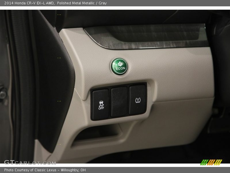 Polished Metal Metallic / Gray 2014 Honda CR-V EX-L AWD