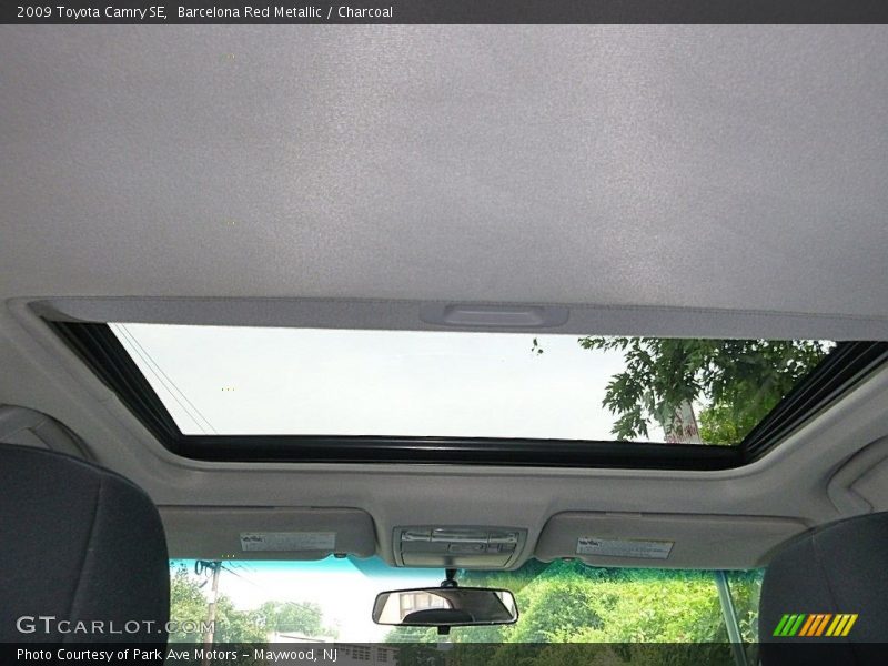 Barcelona Red Metallic / Charcoal 2009 Toyota Camry SE