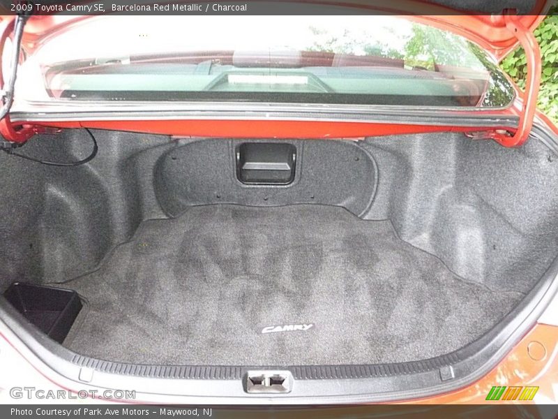 Barcelona Red Metallic / Charcoal 2009 Toyota Camry SE