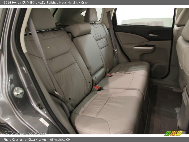 Polished Metal Metallic / Gray 2014 Honda CR-V EX-L AWD
