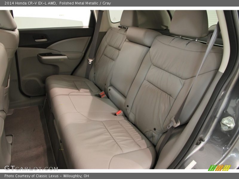Polished Metal Metallic / Gray 2014 Honda CR-V EX-L AWD