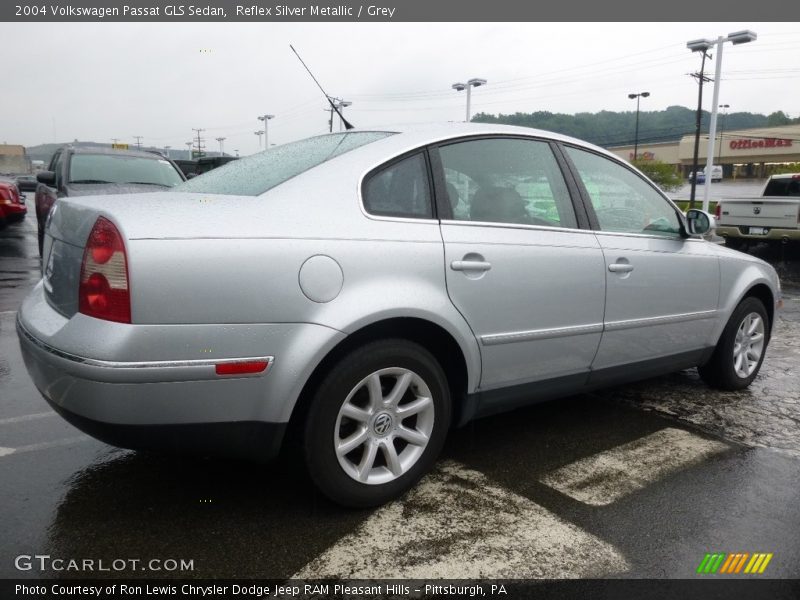 Reflex Silver Metallic / Grey 2004 Volkswagen Passat GLS Sedan