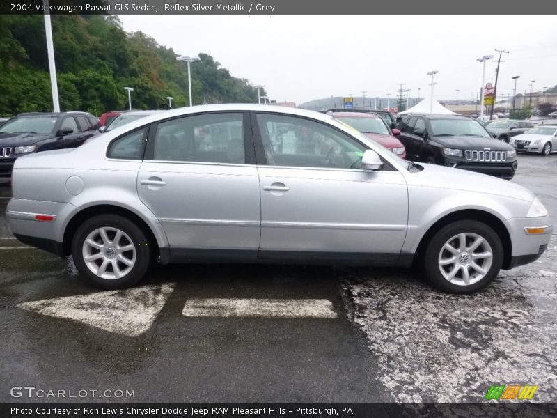 Reflex Silver Metallic / Grey 2004 Volkswagen Passat GLS Sedan