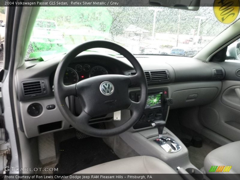 Reflex Silver Metallic / Grey 2004 Volkswagen Passat GLS Sedan