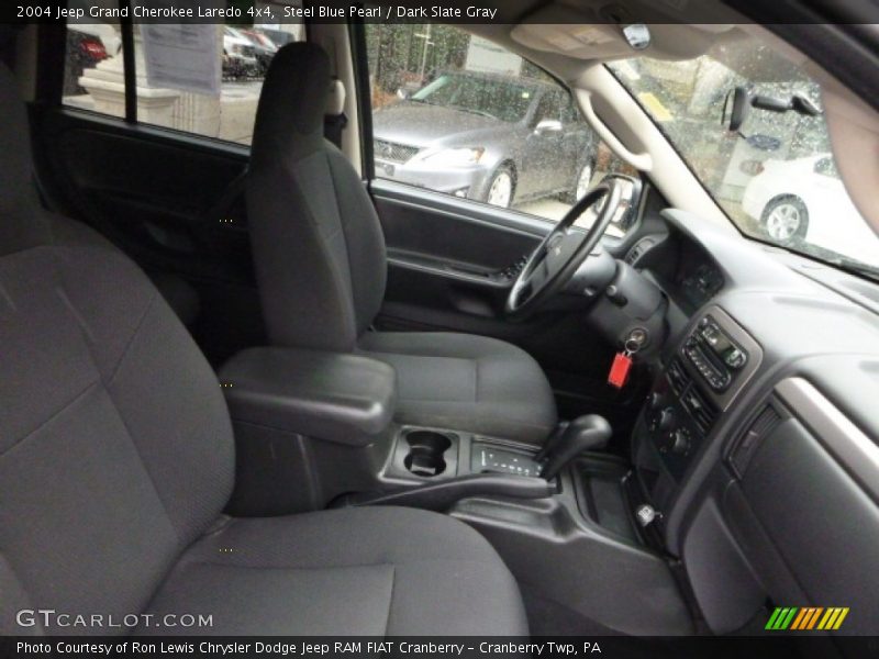 Steel Blue Pearl / Dark Slate Gray 2004 Jeep Grand Cherokee Laredo 4x4