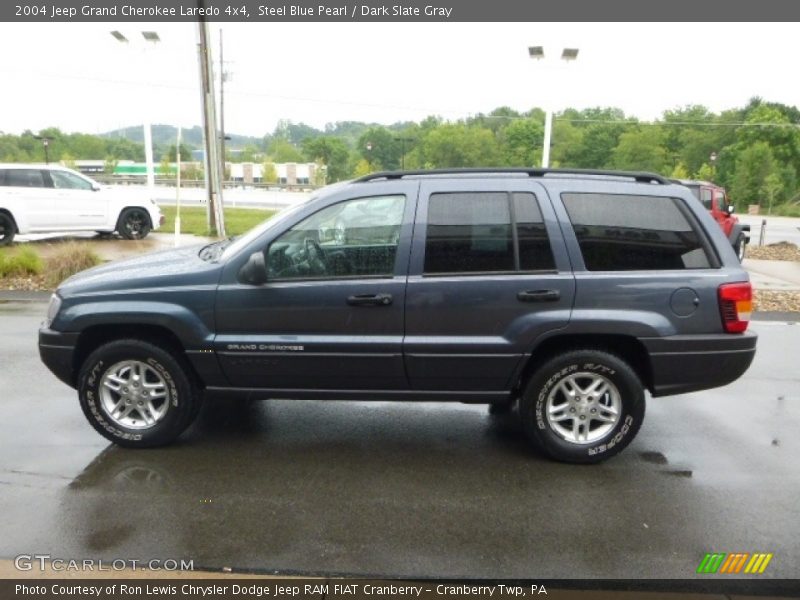 Steel Blue Pearl / Dark Slate Gray 2004 Jeep Grand Cherokee Laredo 4x4