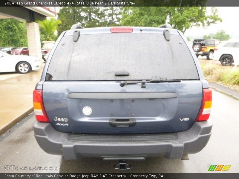 Steel Blue Pearl / Dark Slate Gray 2004 Jeep Grand Cherokee Laredo 4x4