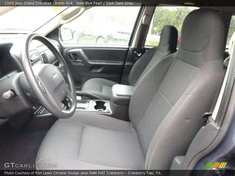 Steel Blue Pearl / Dark Slate Gray 2004 Jeep Grand Cherokee Laredo 4x4