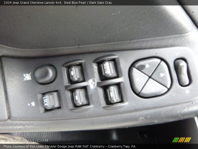 Steel Blue Pearl / Dark Slate Gray 2004 Jeep Grand Cherokee Laredo 4x4