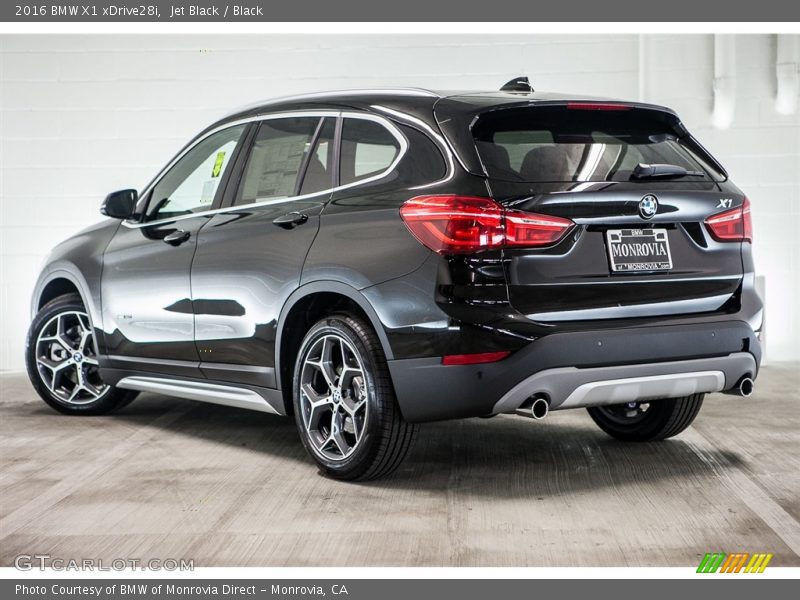 Jet Black / Black 2016 BMW X1 xDrive28i