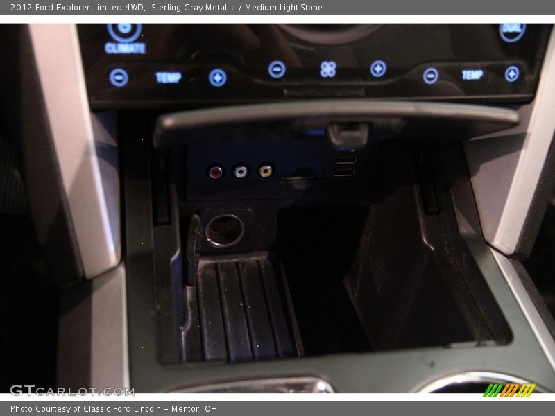 Sterling Gray Metallic / Medium Light Stone 2012 Ford Explorer Limited 4WD
