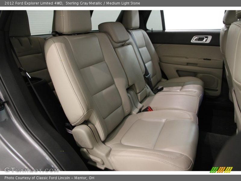 Sterling Gray Metallic / Medium Light Stone 2012 Ford Explorer Limited 4WD
