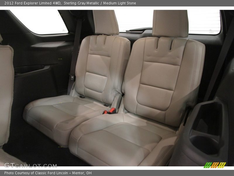 Sterling Gray Metallic / Medium Light Stone 2012 Ford Explorer Limited 4WD