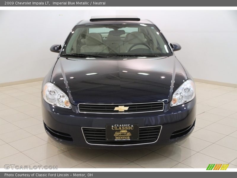 Imperial Blue Metallic / Neutral 2009 Chevrolet Impala LT