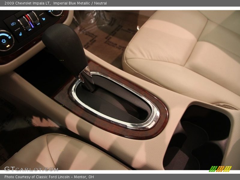 Imperial Blue Metallic / Neutral 2009 Chevrolet Impala LT