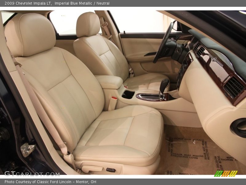 Imperial Blue Metallic / Neutral 2009 Chevrolet Impala LT